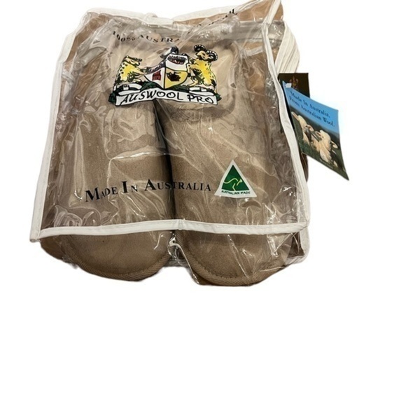 Auswool pro slippers size large Australian luxury wool comfortable - Picture 2 of 8